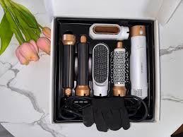 -in-1 Hot Air Brush and Comb Set – Hair Dryer Styler"