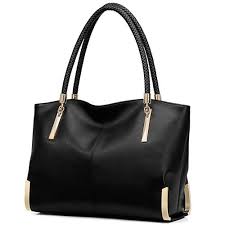 Bolsa de couro genuíno da marca FOXER